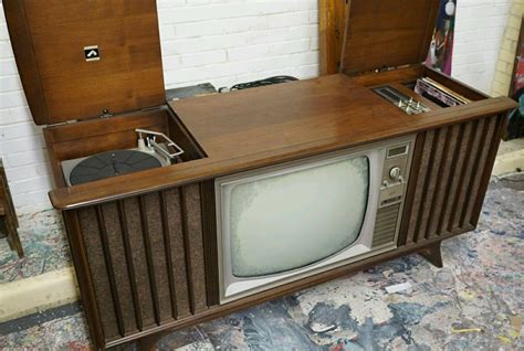 Rca Victor Tv Record Player Cabinet