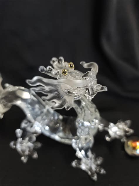 Swarovski Crystal Chinese Zodiac Dragon Figurine Etsy