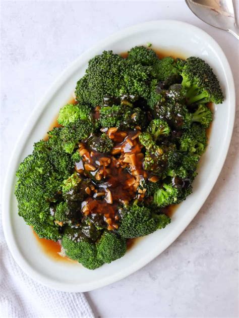 Easy 10 Minute Broccoli With Garlic Sauce Christie At Home