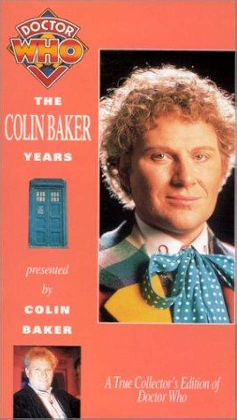 Doctor Who The Colin Baker Years Video 1994 Imdb