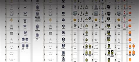 2022 Usaf And Ussf Almanac Rank Insignia Of The Armed Forces Air
