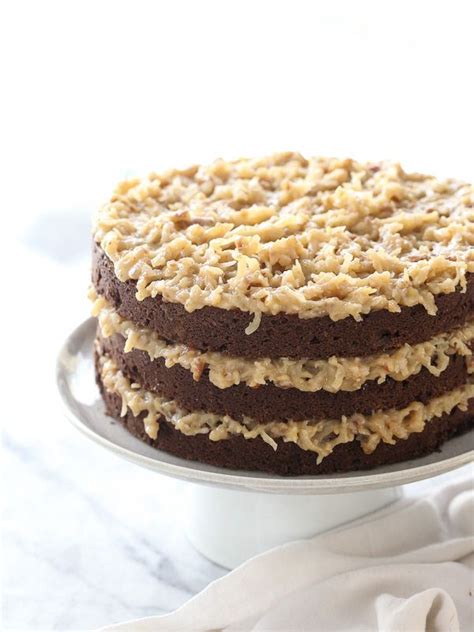 Stir in coconut, pecans and 1 teaspoon vanilla. German Chocolate Cake with a decadent coconut and pecan ...