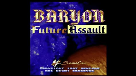 Baryon Future Assault 1997 Full Game Arcade Mame Longplay 158