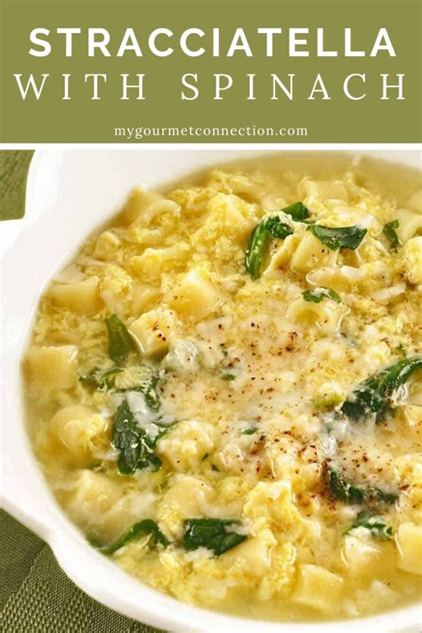 Scroll down to the recipe card and video for the detailed instructions. Stracciatella with Spinach | Recipe (With images) | Spinach soup recipe, Recipes, Cook fresh spinach