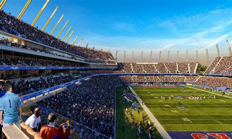 Ku Unveils Plans For Renovated David Booth Kansas Memorial Stadium
