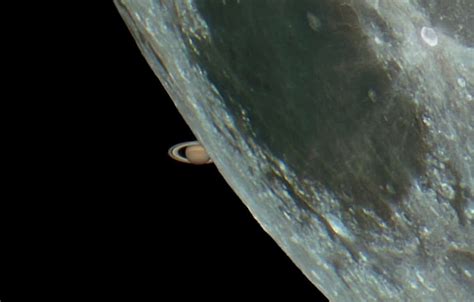 Photo Of Saturn Peeking Out From Behind The Moon Still Viral After 6