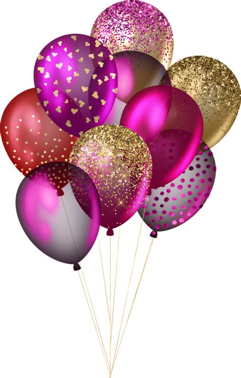 Tube Fêtes Ballons Png Balloons Clipart Birthday