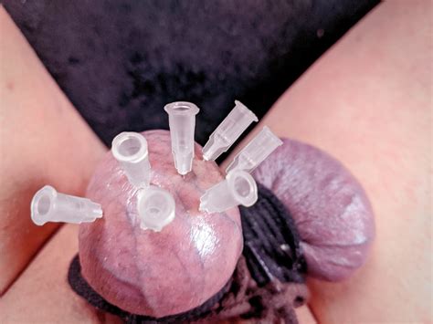Testicle Skewering Needles In Balls Cbt Session Pics Xhamster