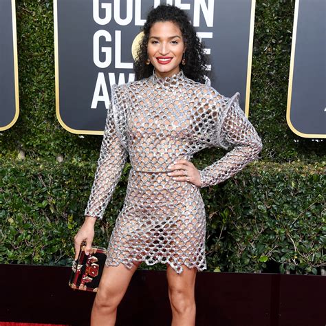 Pose Actress Indya Moore Makes A Striking Debut On The Golden Globes