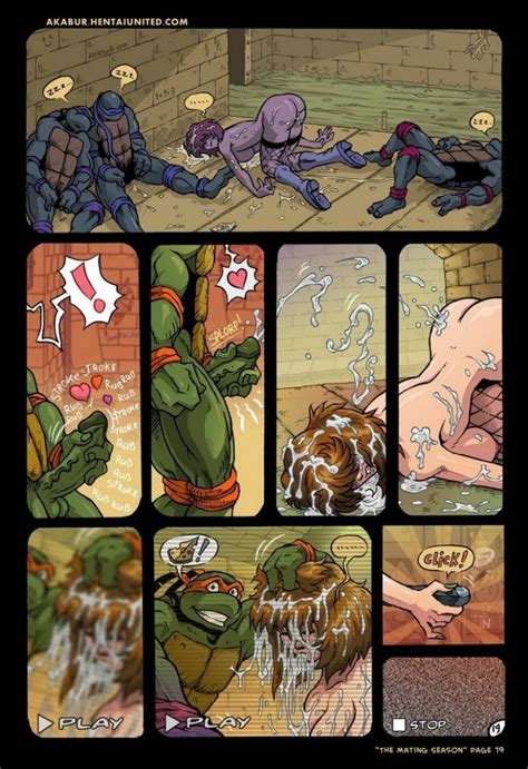 The Mating Season Tortugas Ninja Milftoon Comic