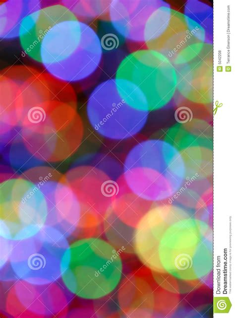 Blurred Colored Light Circles Stock Photo Image Of Lights Circles