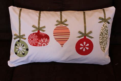 Scissors (for preparing the preschool pillow craft ahead of class time) using the fleece material and scissors, cut two identical shapes. Christmas Pillow Idea- Ornament Pillow • Keeping it Simple