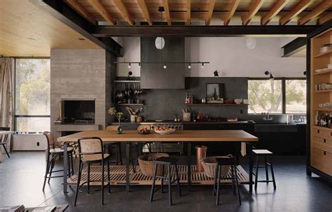 Raw And Natural Rustic Style Kitchen