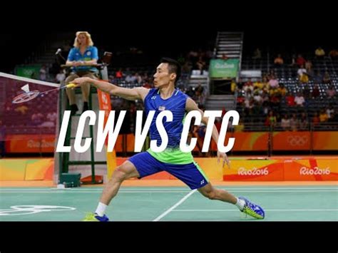 Lee chong wei have a sweet revenge on new world no 1 srikanth. Olympic 2016 Rio Brazil, Lee Chong Wei vs Chou Tien Chen ...