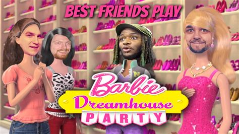 Two Best Friends Play Barbie Dreamhouse Party Youtube