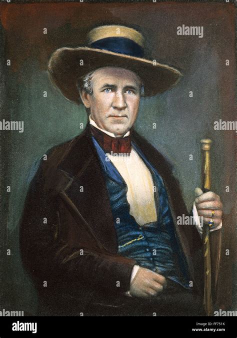 Sam Houston 1793 1863 Noil After A Photograph Stock Photo Alamy