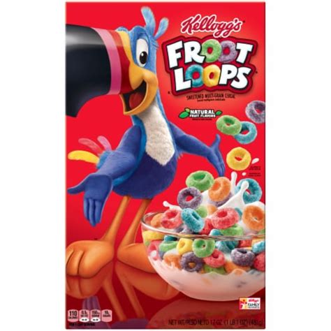 Kelloggs Froot Loops Cereal 17 Oz Kroger