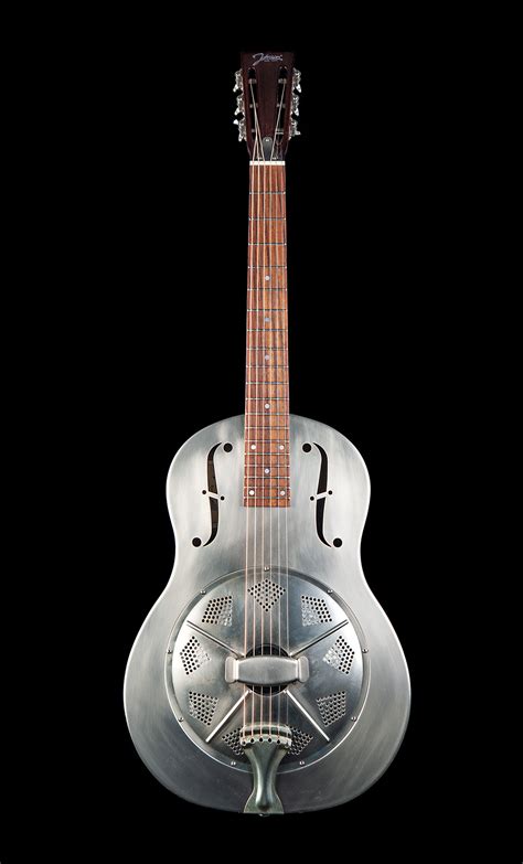 Johnson Jm 898 Resonator Gitarre Silver