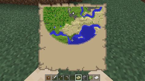 Empty Locator Map Minecraft