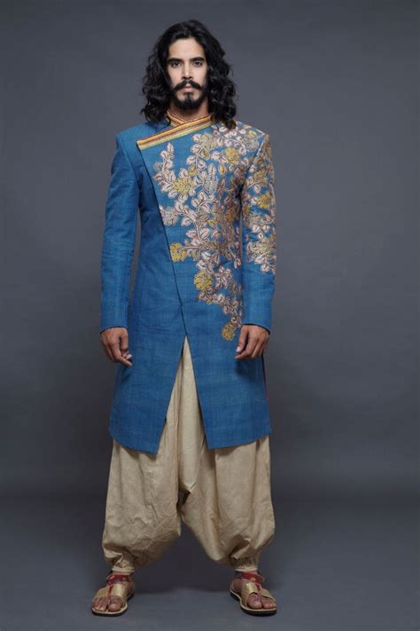 February 23, 2020 at 6:53 pm. kalam kari sherwani by sagar tenali. | Indian men fashion, Indian engagement dress