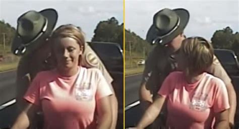 dash cam video clears cop accused of groping female driver dashcam cop grope