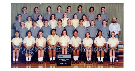 School Photo 1990s Manurewa High School Auckland Mad On New