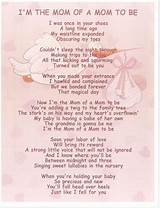 Birthday status for son : A poem from a mom to her daughter that is expecting. A ...