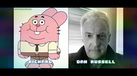 The Amazing World Of Gumballs Voice Actor Not My Video Youtube