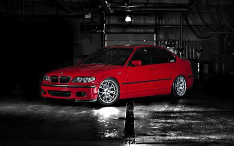 Pictures Bmw E46 330i Red Side Cars 3840x2400