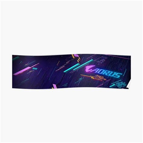 Gamer Asus Rog Msi Poster For Sale By Nanisdafne Redbubble