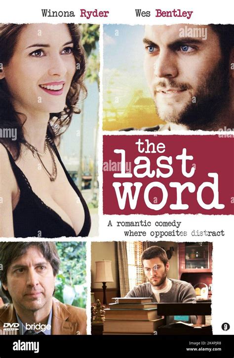 Wes Bentley Winona Ryder Poster The Last Word 2008 Stock Photo Alamy