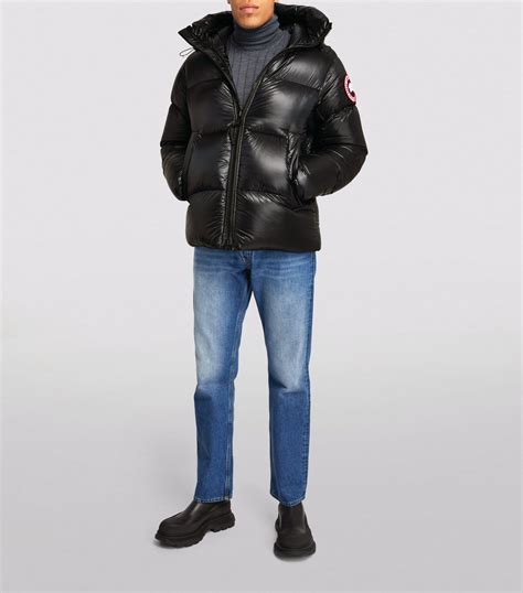 canada goose black crofton puffer jacket harrods uk