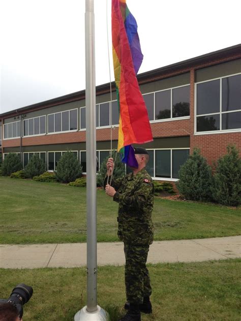 Pride History Made At Edmonton Military Base Globalnewsca