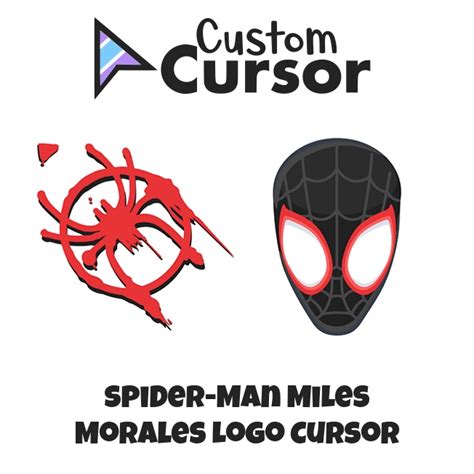 Spider Man Miles Morales Logo Cursor Custom Cursor