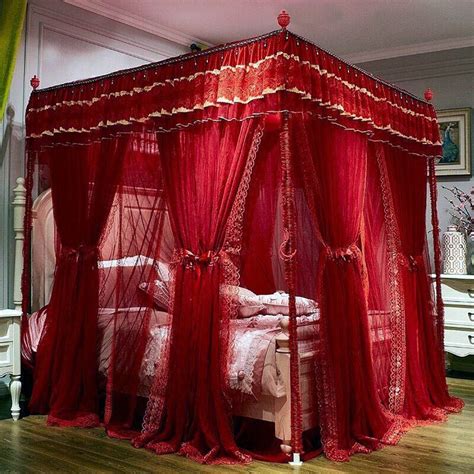 Cute Canopy Bed Curtains Ideas For 2019 Canopy Bed Curtains Romantic Bed Wedding Bed