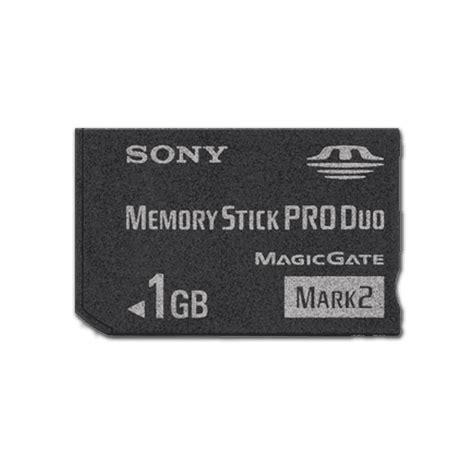 1GB Memory Stick Pro Duo With Adaptor