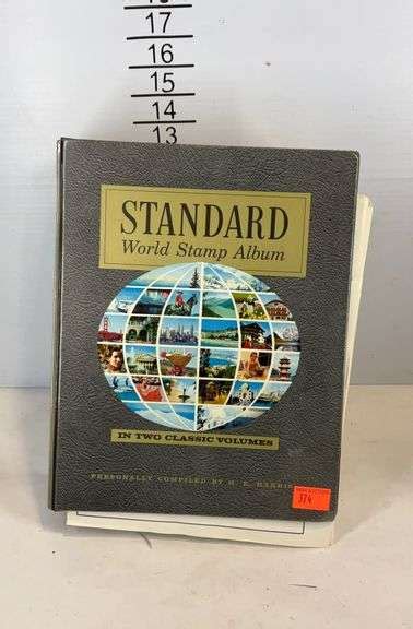 Standard World Stamp Album By He Harris Hash Auctions