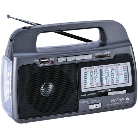 Supersonic Sc 1082 9 Band Amfmsw17 Portable Radio