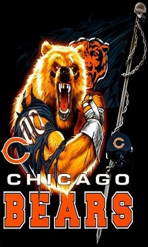 Chicago Bears Football Nfl Sport Esports Team Hd Phone Wallpaper