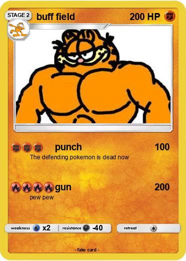 Pokémon Buff Field Punch My Pokemon Card