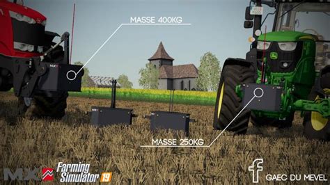 Fs19 Weights Pack V1 Farming Simulator 19 Mods