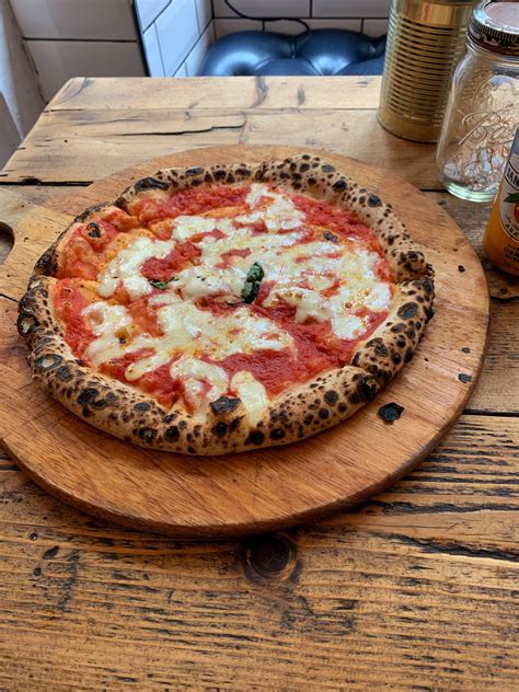 Neapolitan Style Pizza With Amazing Leopard Spotting Dough Edinburgh