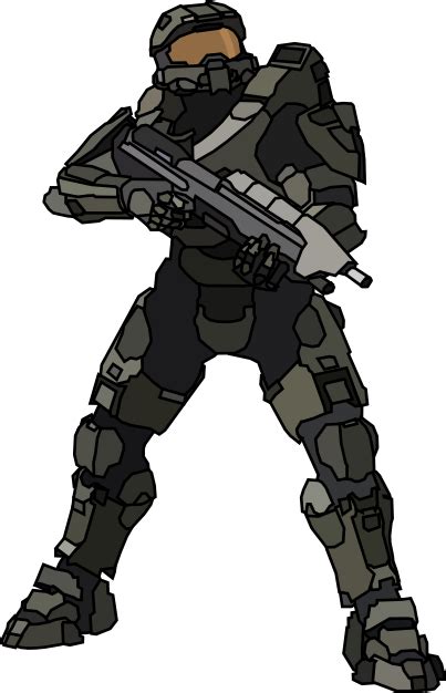 Halo 4 Master Chief Lineart Hq By Malde37 On Deviantart