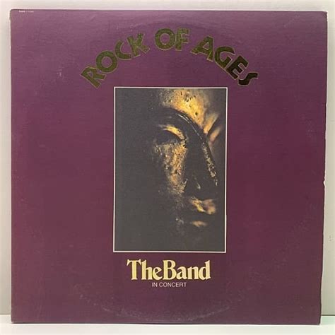 Band Rock Of Ages The Band In Concert Lp Capitol Waxpend Records