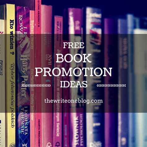 Free Book Promotion Ideas Learn Ways To Garner Free Book Promotion