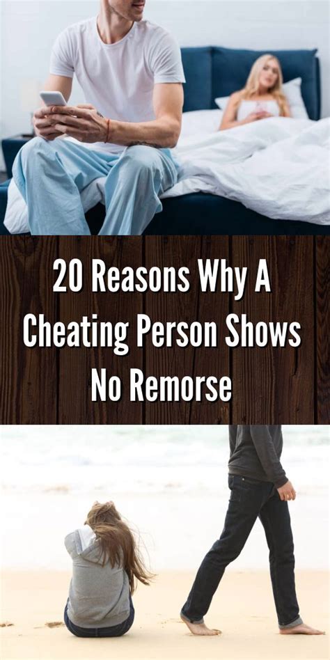 Are You Wondering Why A Cheating Person Shows No Remorse Perhaps You