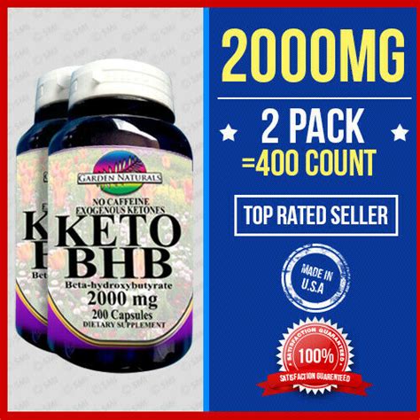 Keto Diet Pills 1200mg 8002000 Ketosis Weight Loss Fat Burn Andcarb 2pk