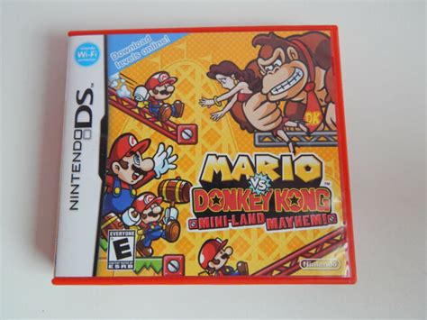 Mario Vs Donkey Kong Mini Land Mayhem Game Complete Nintendo Ds Ebay