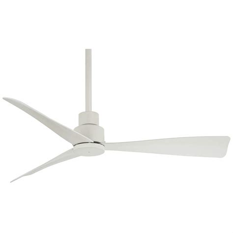 Maybe you would like to learn more about one of these? 44" Minka Aire Simple Flat White Outdoor Ceiling Fan ...