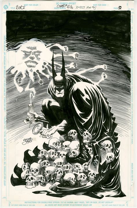 Kelley Jones Black And White Comic Art Batman Art Joker Artwork